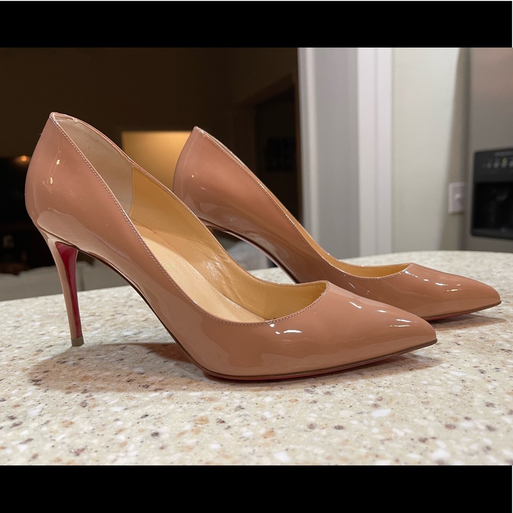 Christian Louboutin Pigalle Follies 85 Nude size 38